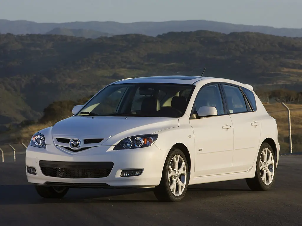 Mazda Mazda3 (BK) 1 поколение, рестайлинг, хэтчбек 5 дв. (07.2006 - 03.2009)